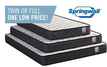 The Brick Springwall dorval smooth top twin mattress offer