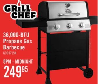 The Brick Grill chef 36,000-btu propane gas barbecue - gcb371snp offer