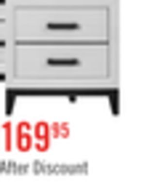 The Brick Kate nightstand - white offer