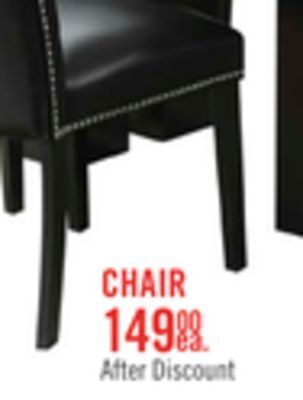 The Brick Cami dining chair - black offer