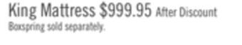 The Brick Sealy posturepedic® bloomfield eurotop king mattress offer