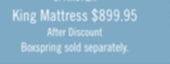 The Brick Serta perfect night® copper mist eurotop king mattress offer