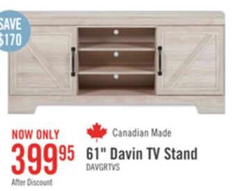 The Brick Davin 61 tv stand offer