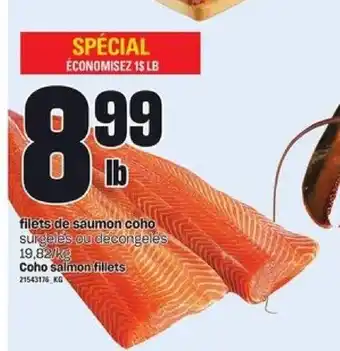 Provigo Coho salmon fillets offer