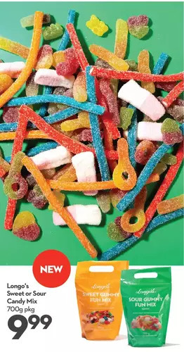 Longo's Longo's sweet or sour candy mix offer