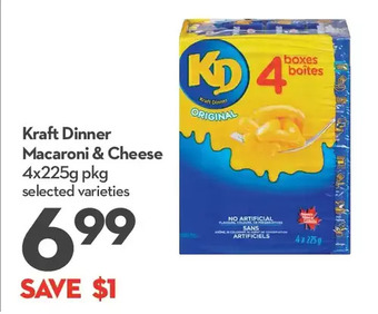 Longo's Kraft dinner macaroni & cheese offer