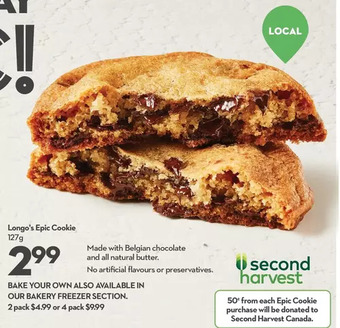 Longo's Longo's epic cookie offer