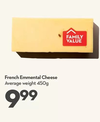 Longo's French emmental cheese offer
