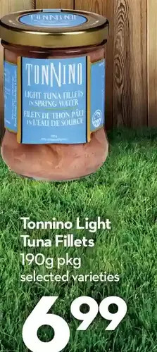 Longo's Tonnino light tuna fillets offer