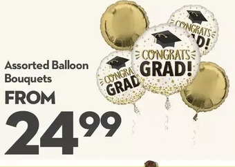 Longo's Assorted balloon bouquets offer