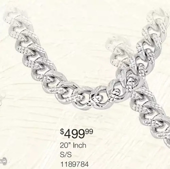 Charm Diamond Sterling silver 20 7.00mm miami cuban pyramid link chain offer