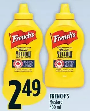 Marché Adonis French's mustard offer