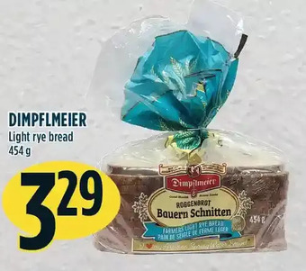 Marché Adonis Dimpflmeier light rye bread offer