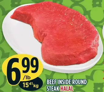 Marché Adonis Beef inside round steak offer