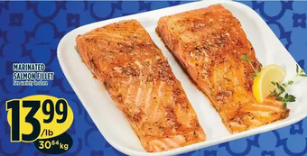 Marché Adonis Marinated salmon fillet offer