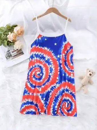 SheIn 1pc tie dye cami nightdress offer