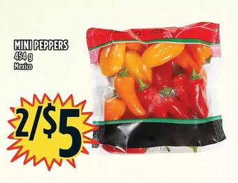 Marché Adonis Mini peppers offer