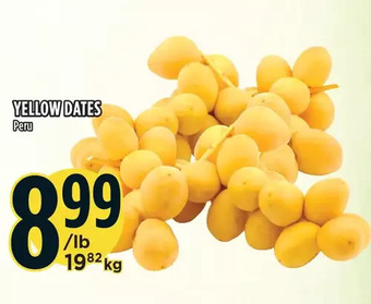 Marché Adonis Yellow dates offer
