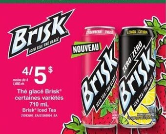 Provigo Brisk Iced Tea 710 mL offer