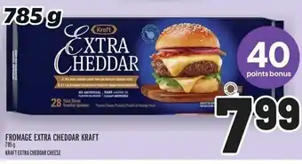 Metro KRAFT EXTRA CHEDDAR CHEESE 785 g offer