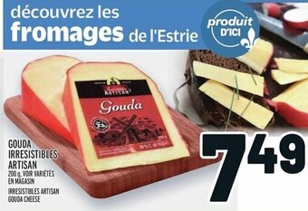 Metro IRRESISTIBLES ARTISAN GOUDA CHEESE 200 g offer