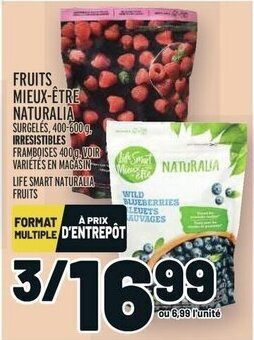 Metro LIFE SMART NATURALIA FRUITS offer