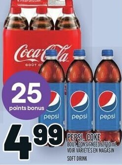 Metro PEPSI, COKE offer