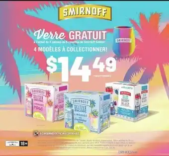 Metro SMIRNOFF 4 MODÈLES À COLLECTIONNER! offer
