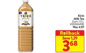 Walmart Kirin milk tea offer