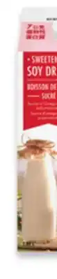 Walmart Superior natural soy drink offer