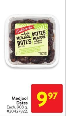 Walmart Medjool dates offer