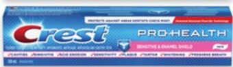 Walmart Crest pro-health sensitive and enamel shield toothpaste 130 ml offer