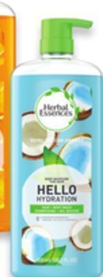 Walmart Herbal essences shampoo or conditioner offer