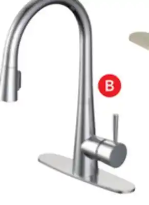 Lowe's Allen + roth yeva pull-down faucet kitchen offer