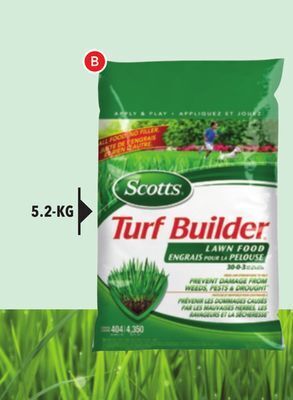 Lowe's Scotts fertilizer 30-0-3 offer