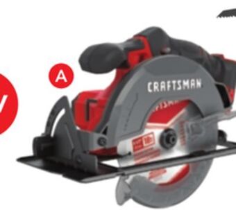 Lowe's Craftsman cordless circular saw offer