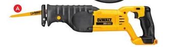 Lowe's Dewalt reciprocating saw offer