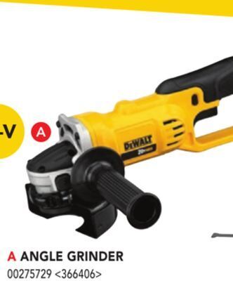 Lowe's Dewalt angle grinder offer