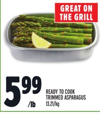 Metro Ready to cook trimmed asparagus offer