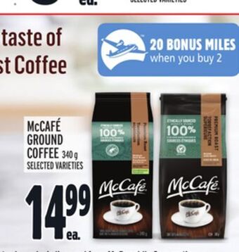 Metro Mccafé ground coffee offer