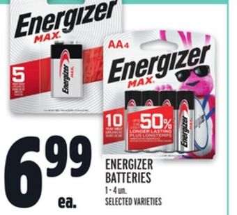 Metro Energizer batteries offer