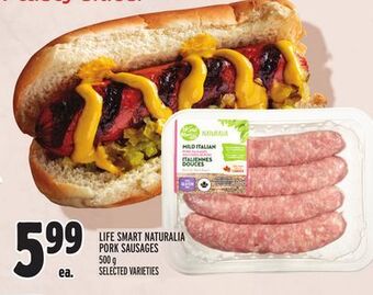 Metro Life smart naturalia pork sausages offer