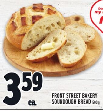 Metro Front street bakery sourdough bread offer