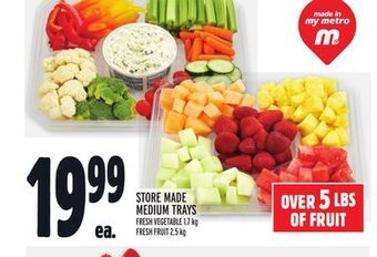 Metro Store made medium trays offer
