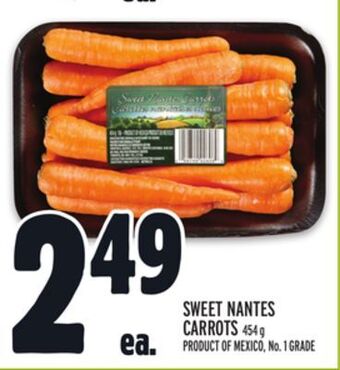 Metro Sweet nantes carrots offer