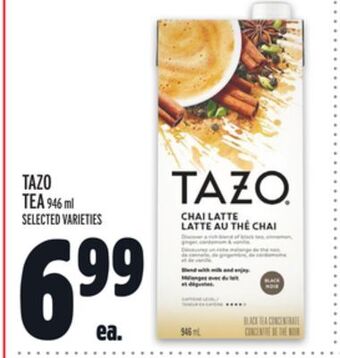 Metro Tazo tea offer