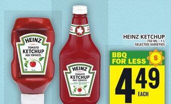 Food Basics Heinz ketchup offer