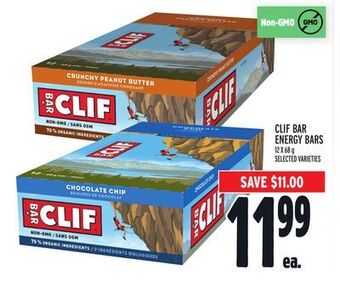 Metro Clif bar energy bars offer