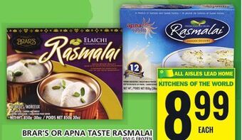 Food Basics Brar's or apna taste rasmalai offer