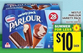Food Basics Nestlé parlour variety pack offer